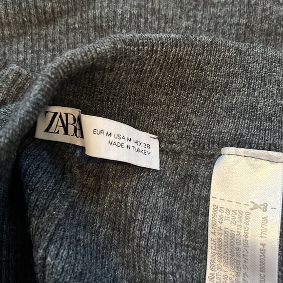 Zara Gray Button Comfy  Sleep Shorts Medium - Picture 6 of 6